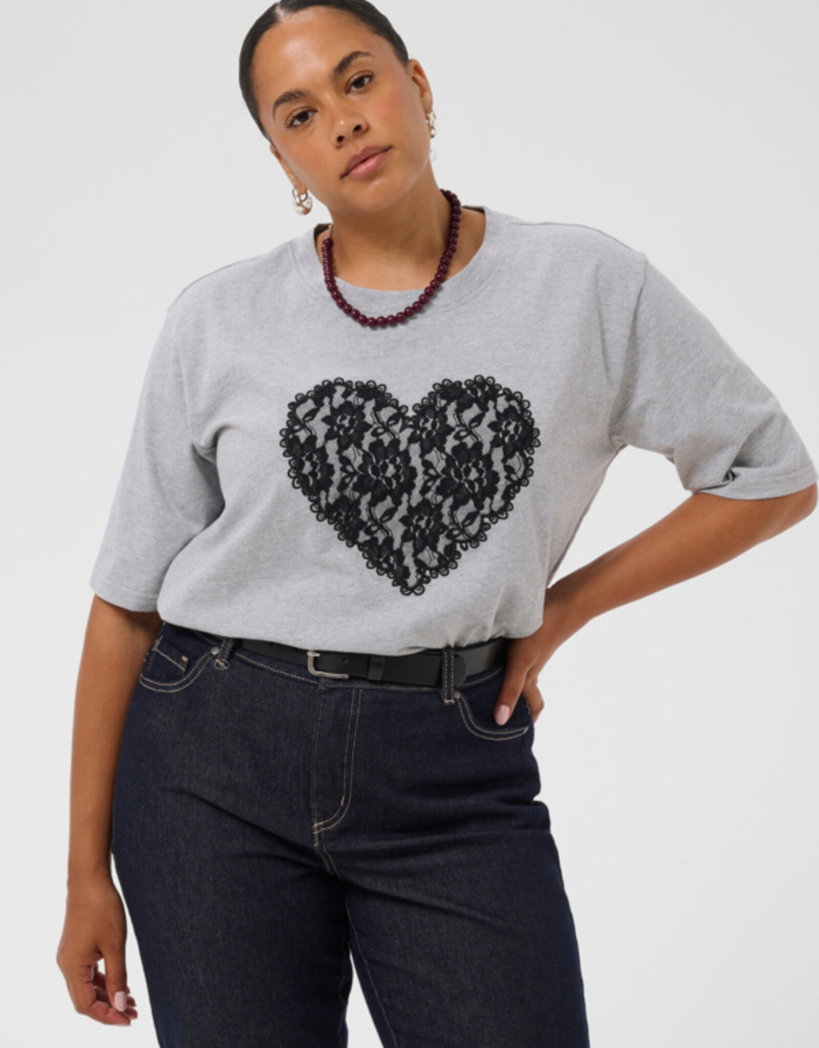 Kaffe Curve Kaffe Curve- T-shirt KCglorina