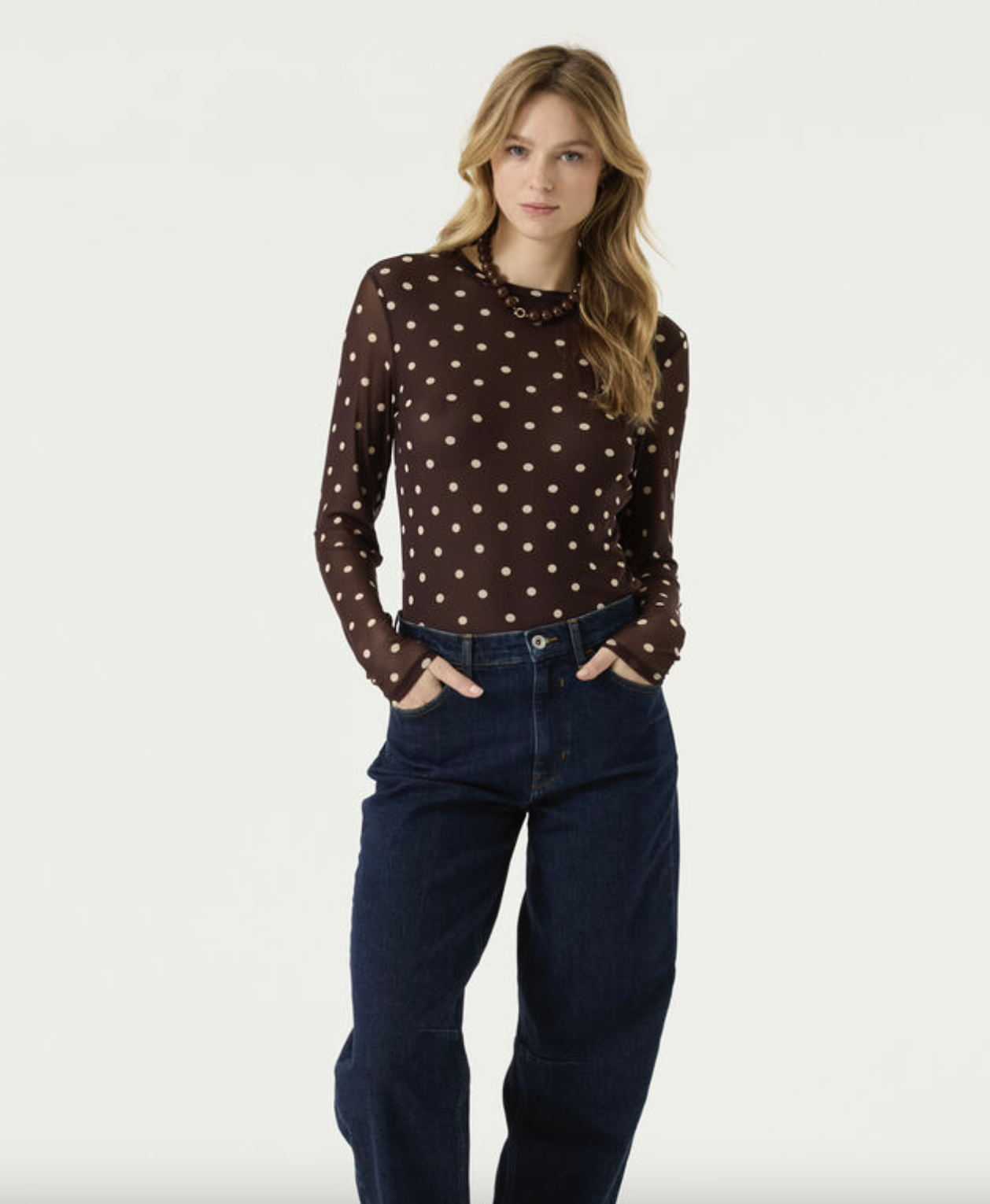 Garcia U260011 Ladies T-Shirt Long Sleeve