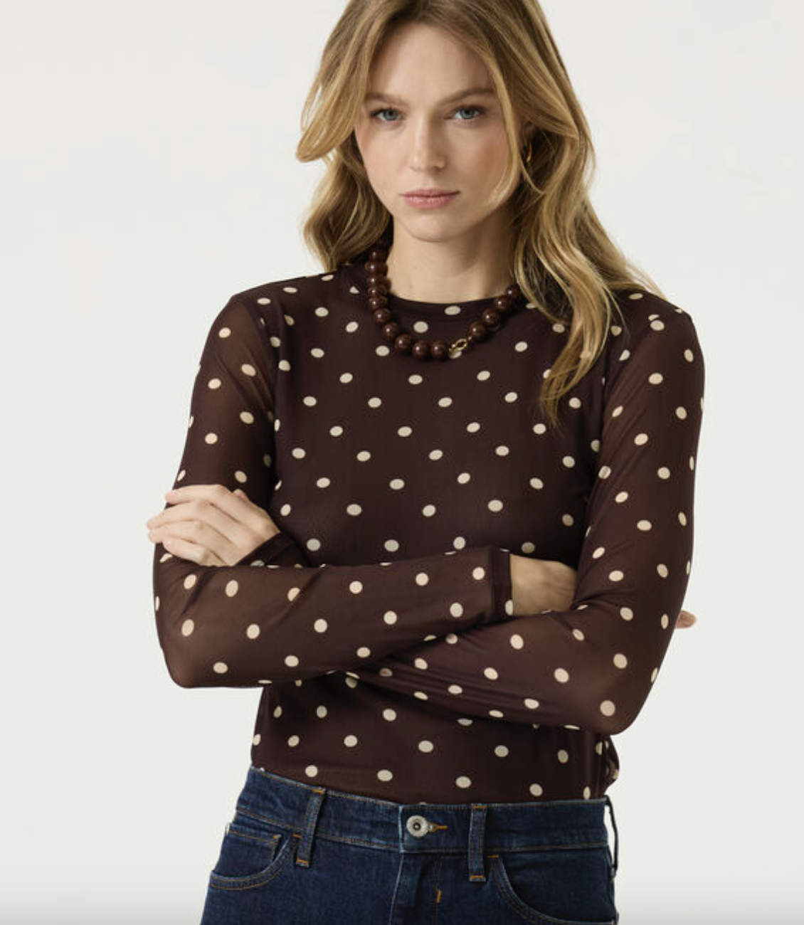Garcia U260011 Ladies T-Shirt Long Sleeve