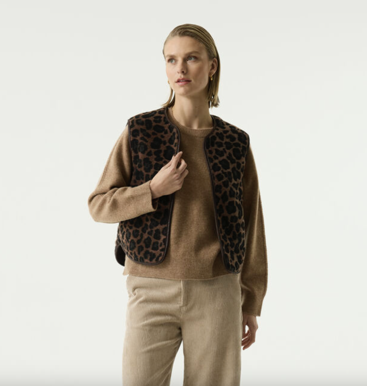 Garcia U260097 Ladies reversible vest
