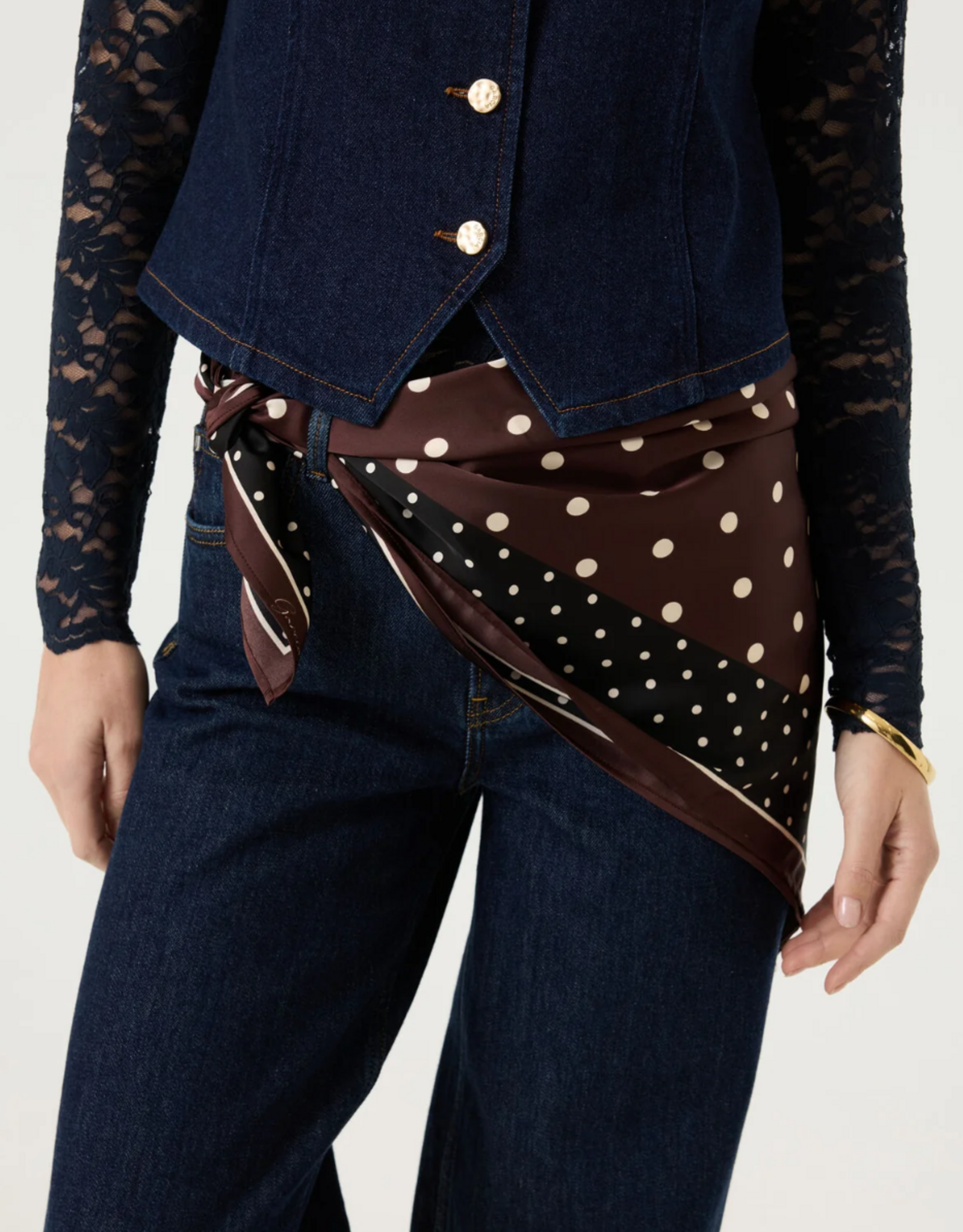 Garcia Garcia - U260144 Polka Dot Scarf