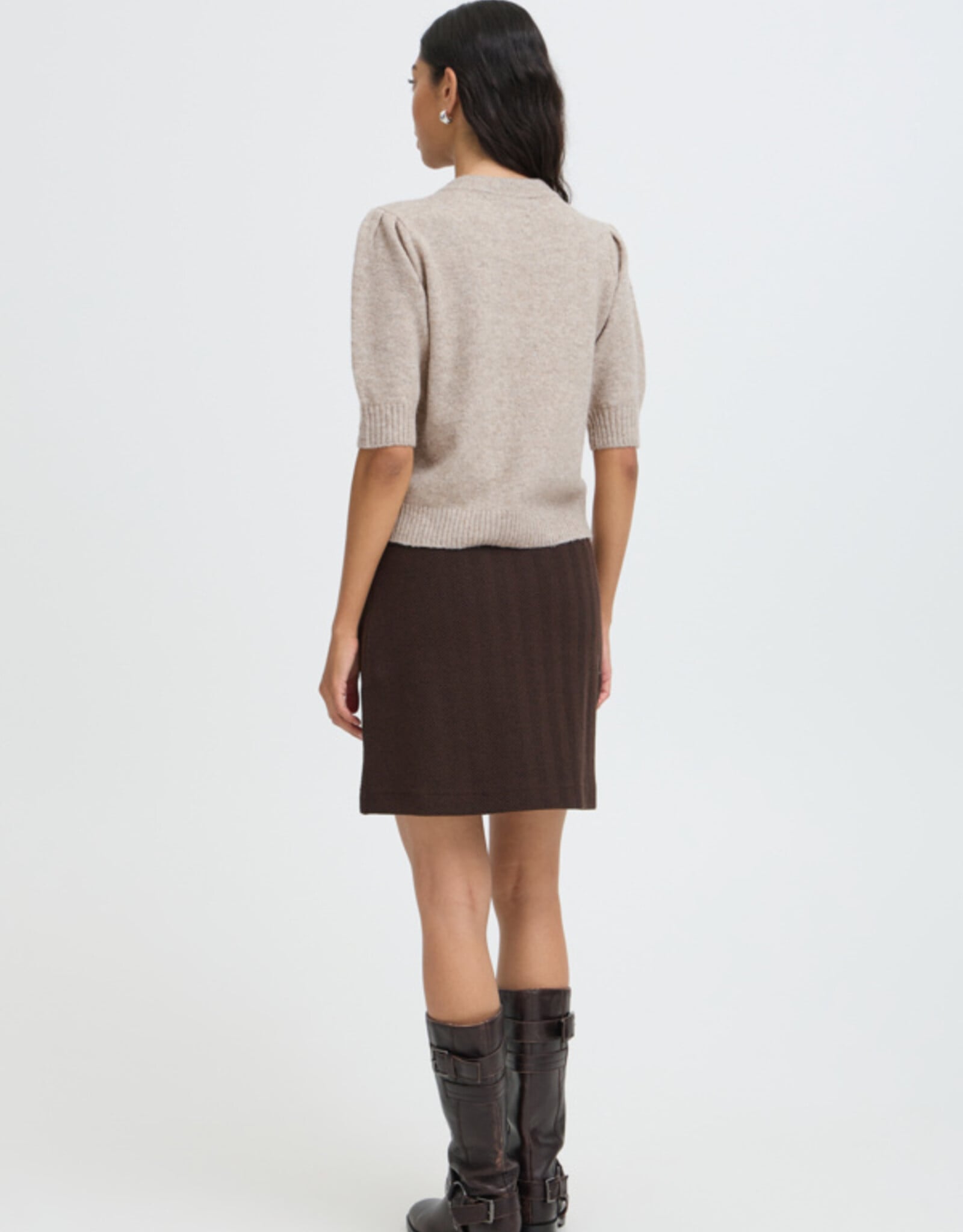 B.Young - BYOsmilla Short Sleeve Jumper