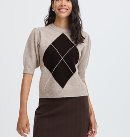 B.Young - BYOsmilla Short Sleeve Jumper