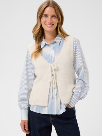 Cream CRCladine Knit Sleepover