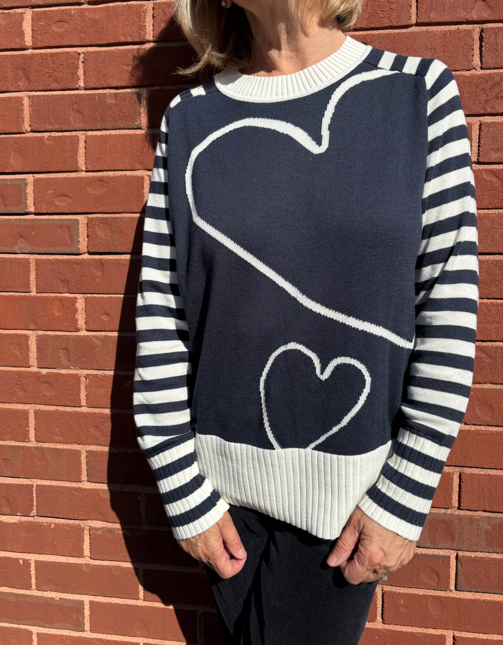 White Stuff White Stuff - 446714 Sienna Heart Jumper