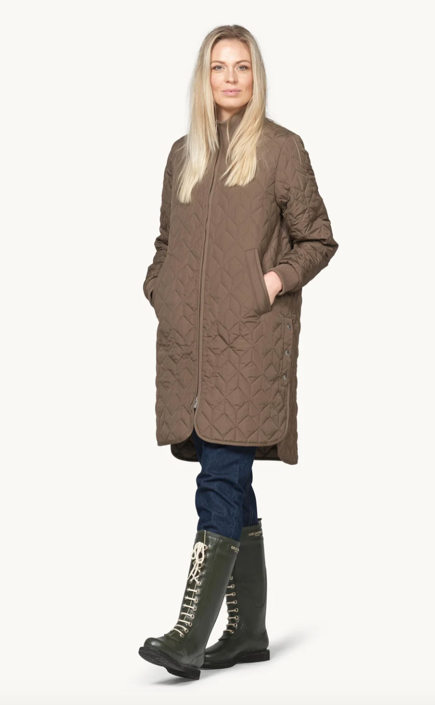 Ilse Jacobsen Art06 Quilted Jacket (4clrs)