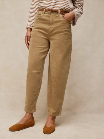 White Stuff 446862 Pantalon Barrel en Corduroy Aubrey