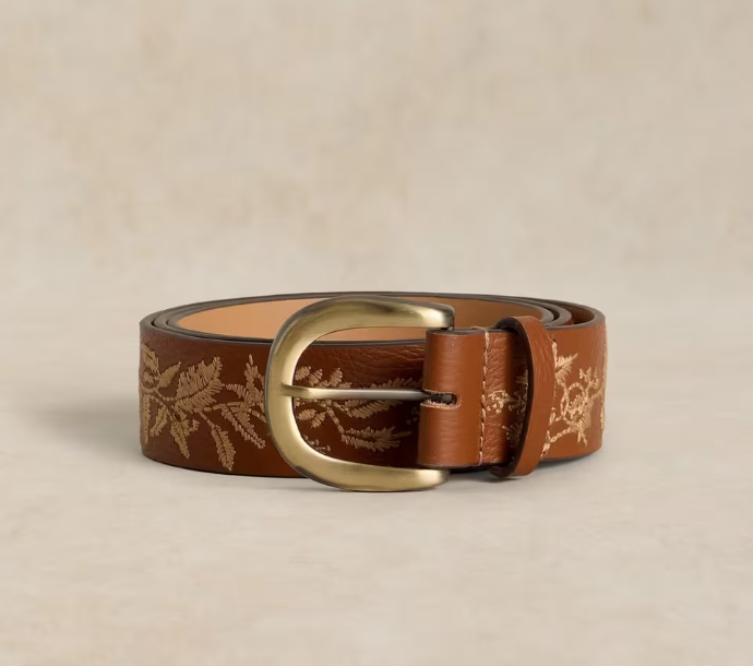 White Stuff 446958 Embroidered Belt