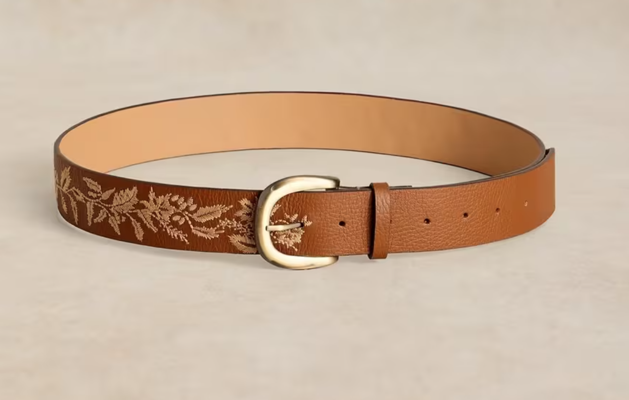 White Stuff 446958 Embroidered Belt