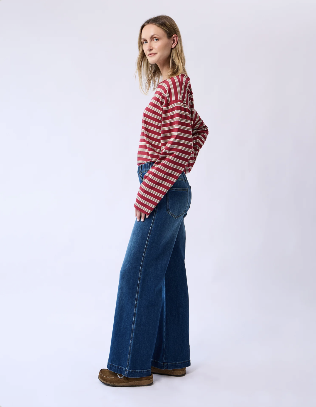 Yoga Jeans 3003 Alex Jeans Évasé Taille élastique