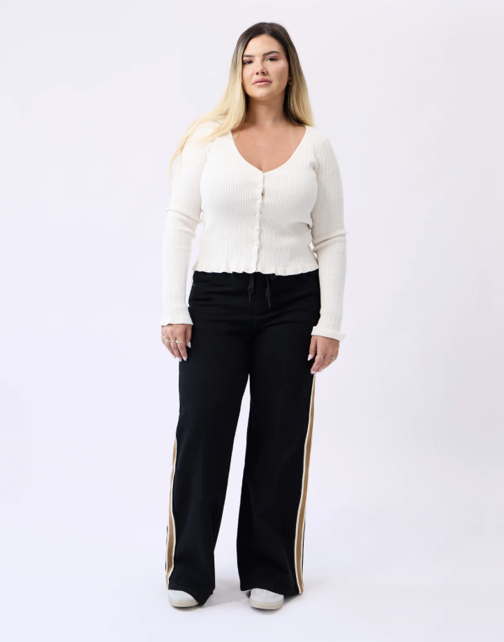 Yoga Jeans 3041 Lily Jeans jambes Larges 32"