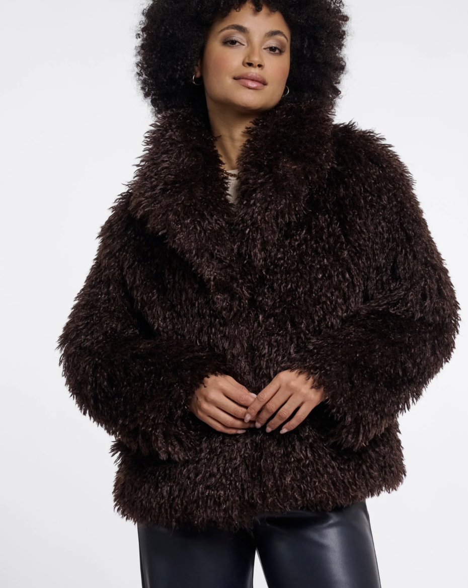 Rino & Pelle Manteau de fourrure Vegane "Lias"