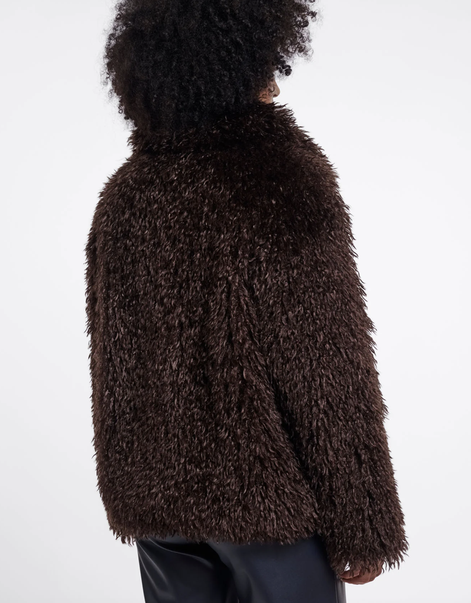 Rino & Pelle Manteau de fourrure Vegane "Lias"