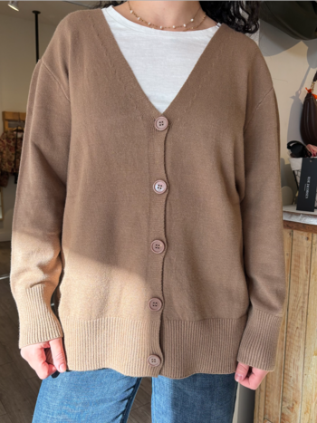 Pistache B25160 Cardigan en Tricot Fin