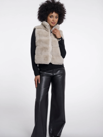 Rino & Pelle "May"  Vegan Fur waistcoat