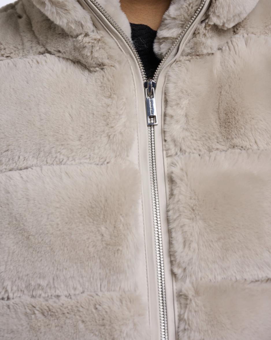 Rino & Pelle Veste fourrure Vegane "May"