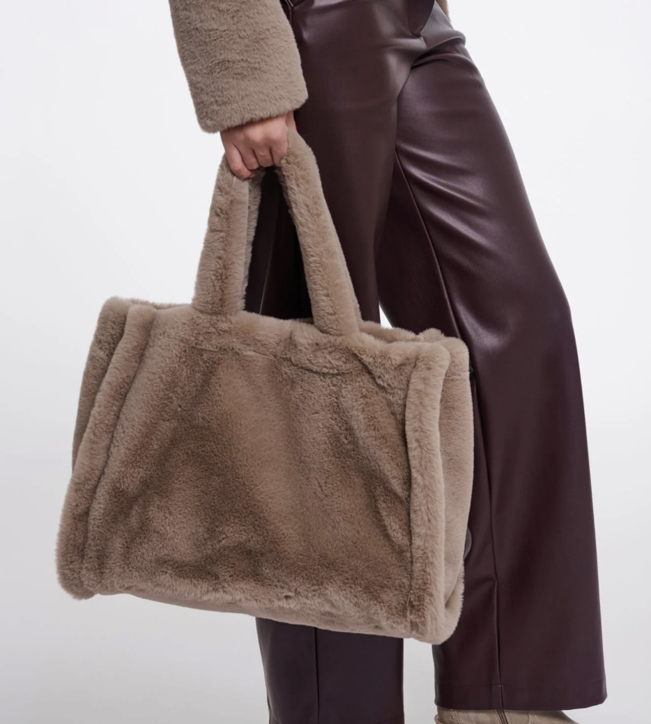 Rino & Pelle Sac Fourre-Tout Fourrure Vegane "Daan"