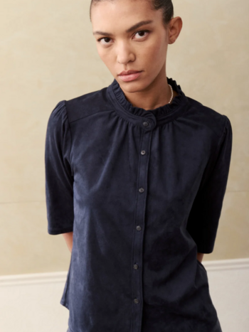 Melissa Nepton Jesse Blouse à Manches aux Coudes