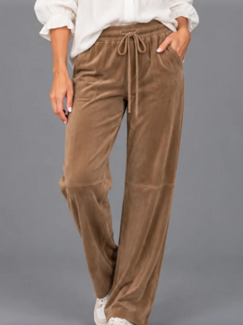 Melissa Nepton Pantalon en suède Pablo