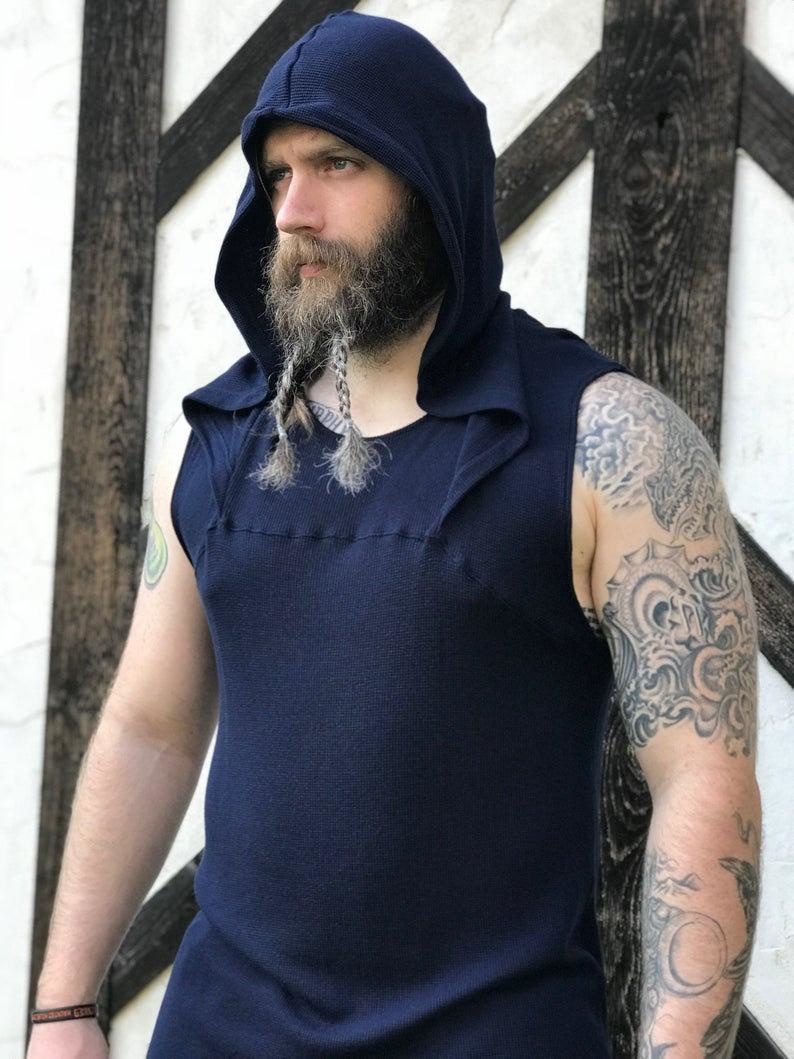 Thermal Tunic Hoodie: Sleeveless