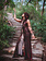 Sorceress Duster: Mesh with Gold Amulet