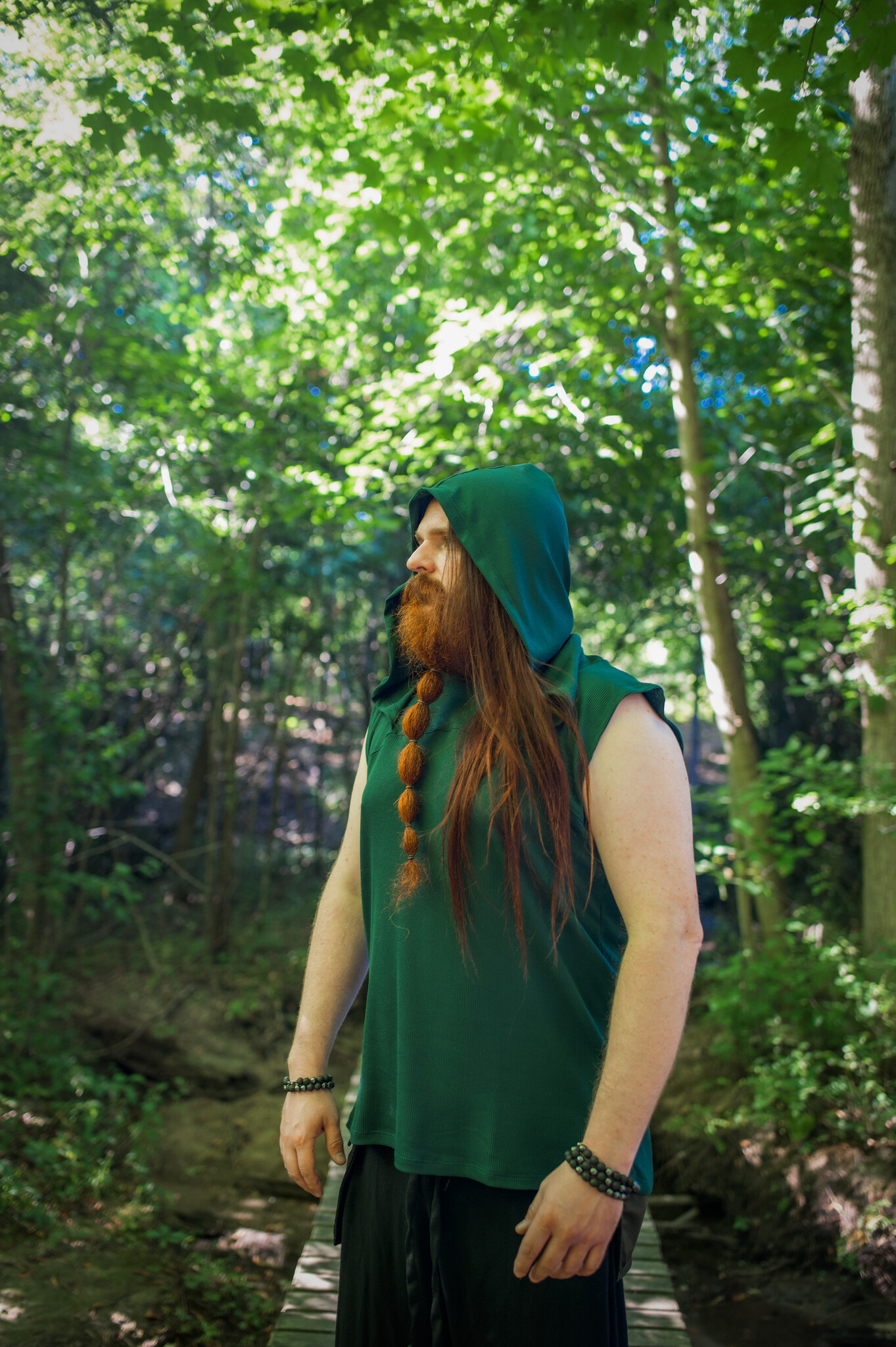 Thermal Tunic Hoodie: Sleeveless