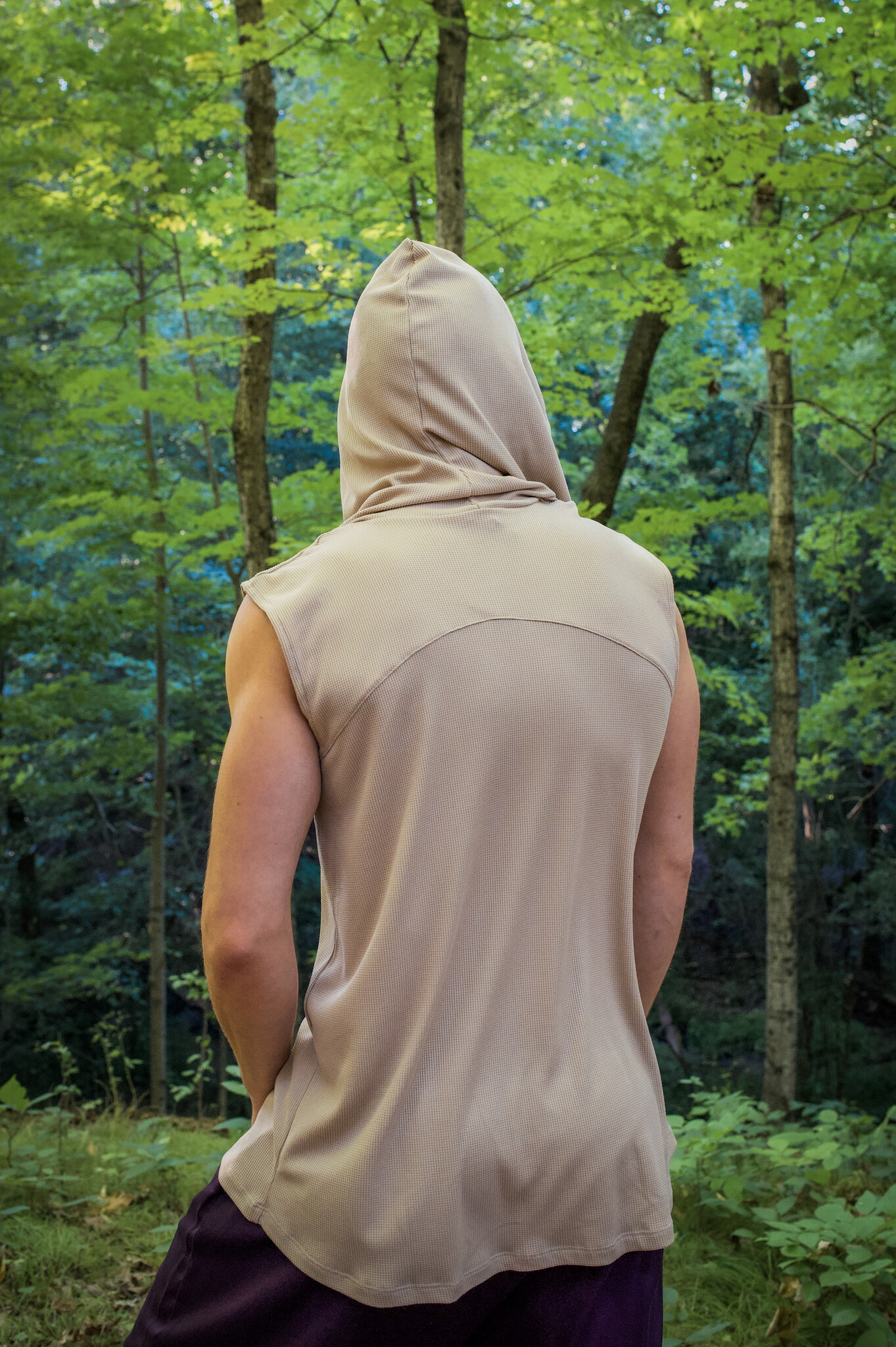 Thermal Tunic Hoodie: Sleeveless