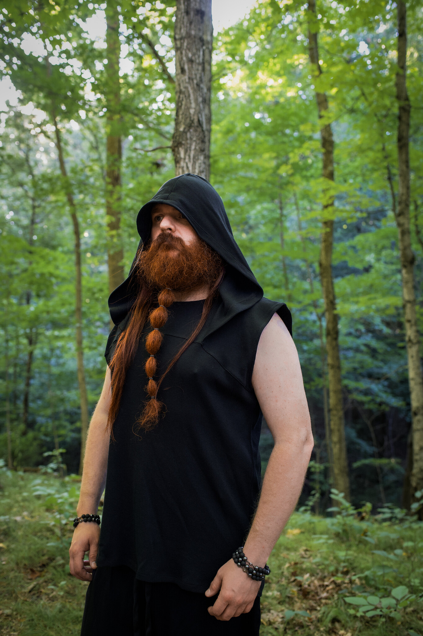 Thermal Tunic Hoodie: Sleeveless