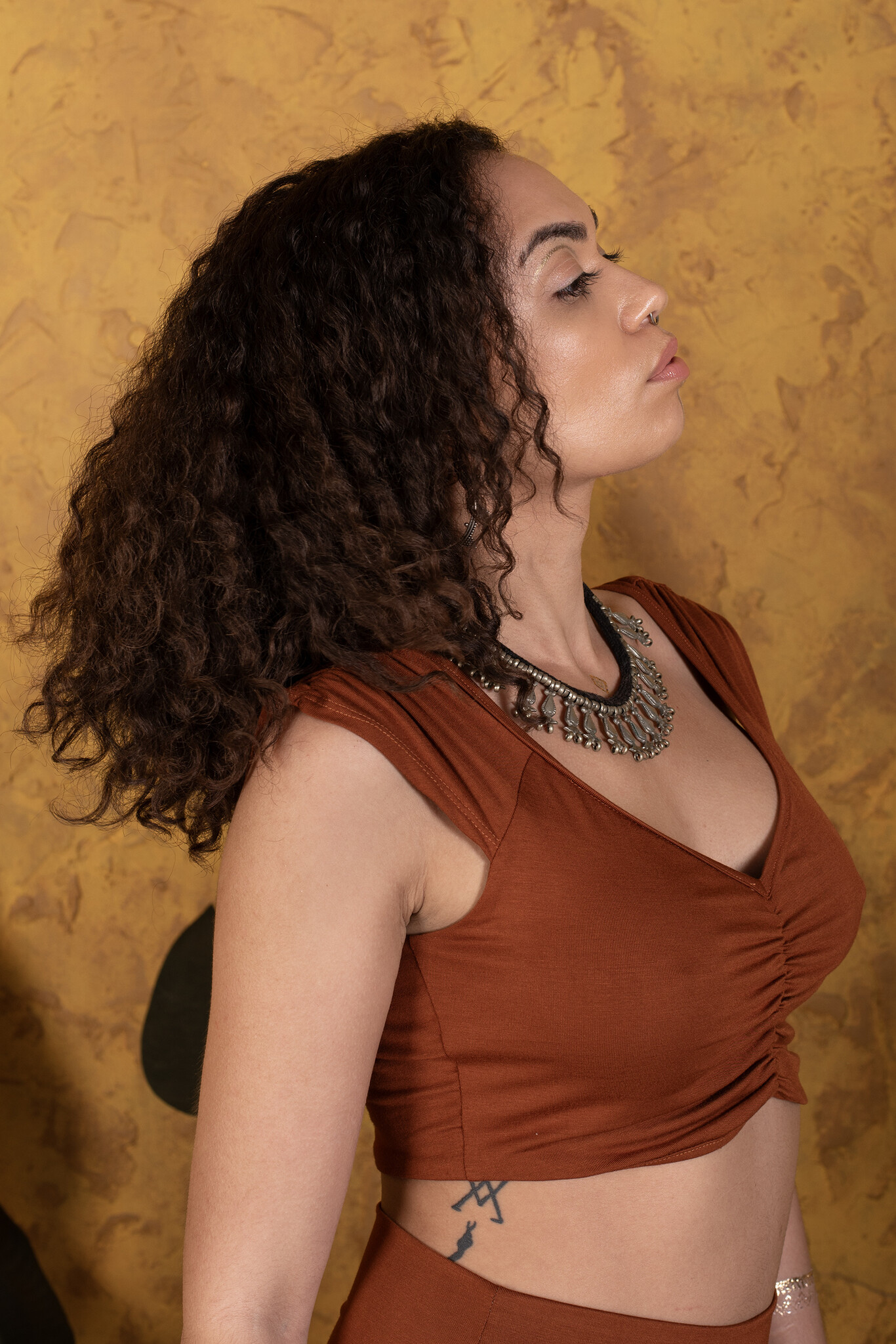 Pyramid Crop Top : Knit