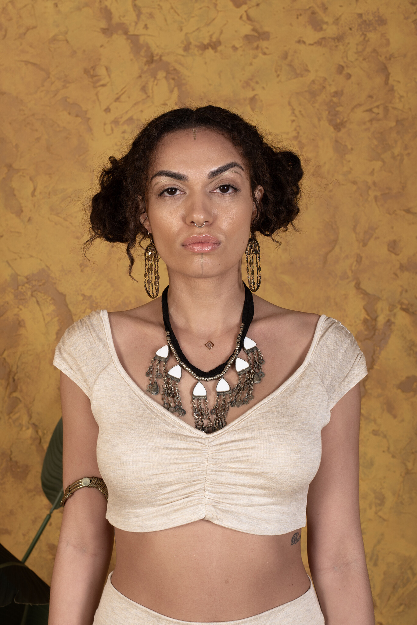 Pyramid Crop Top : Knit