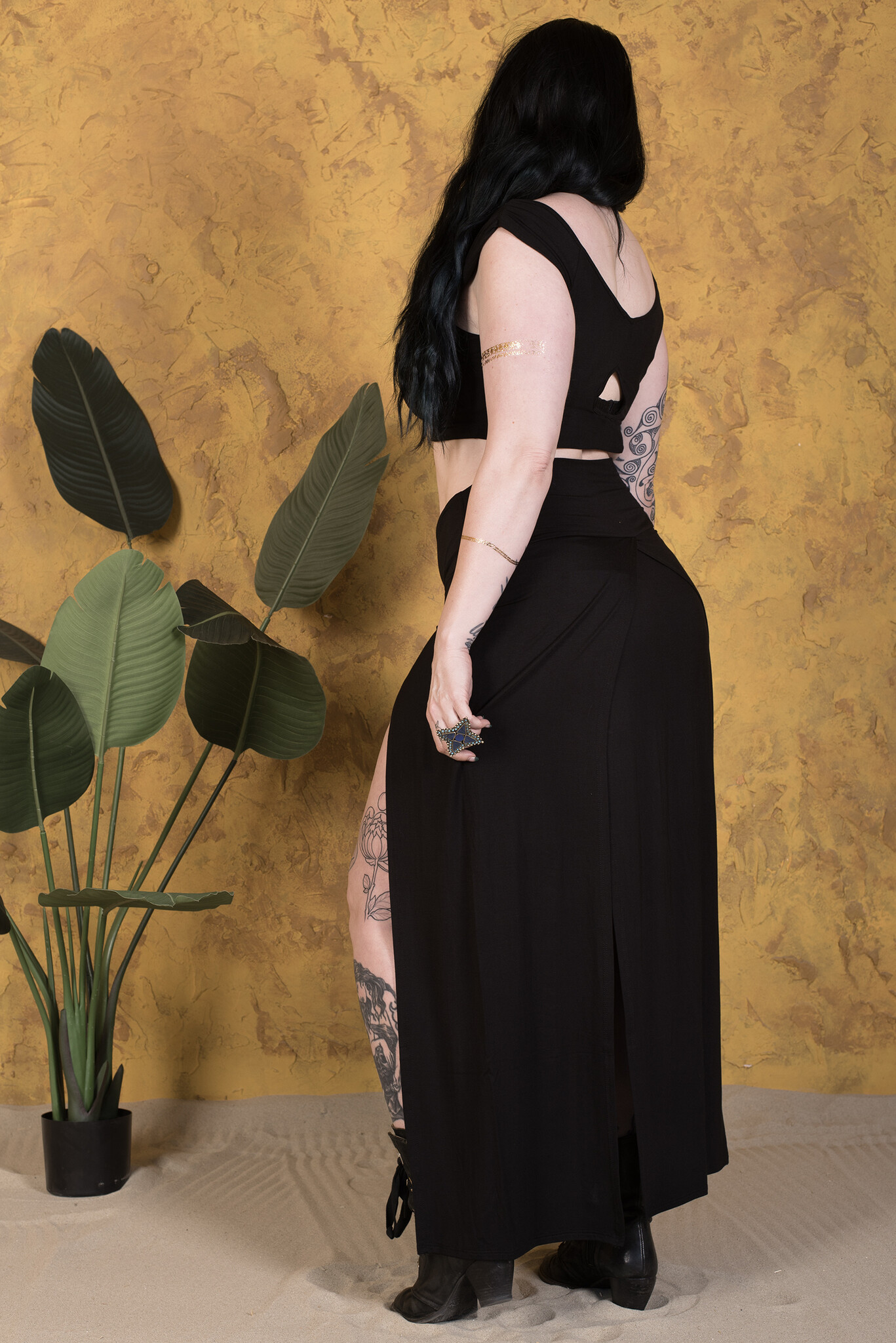 Four Panel Skirt: Knit