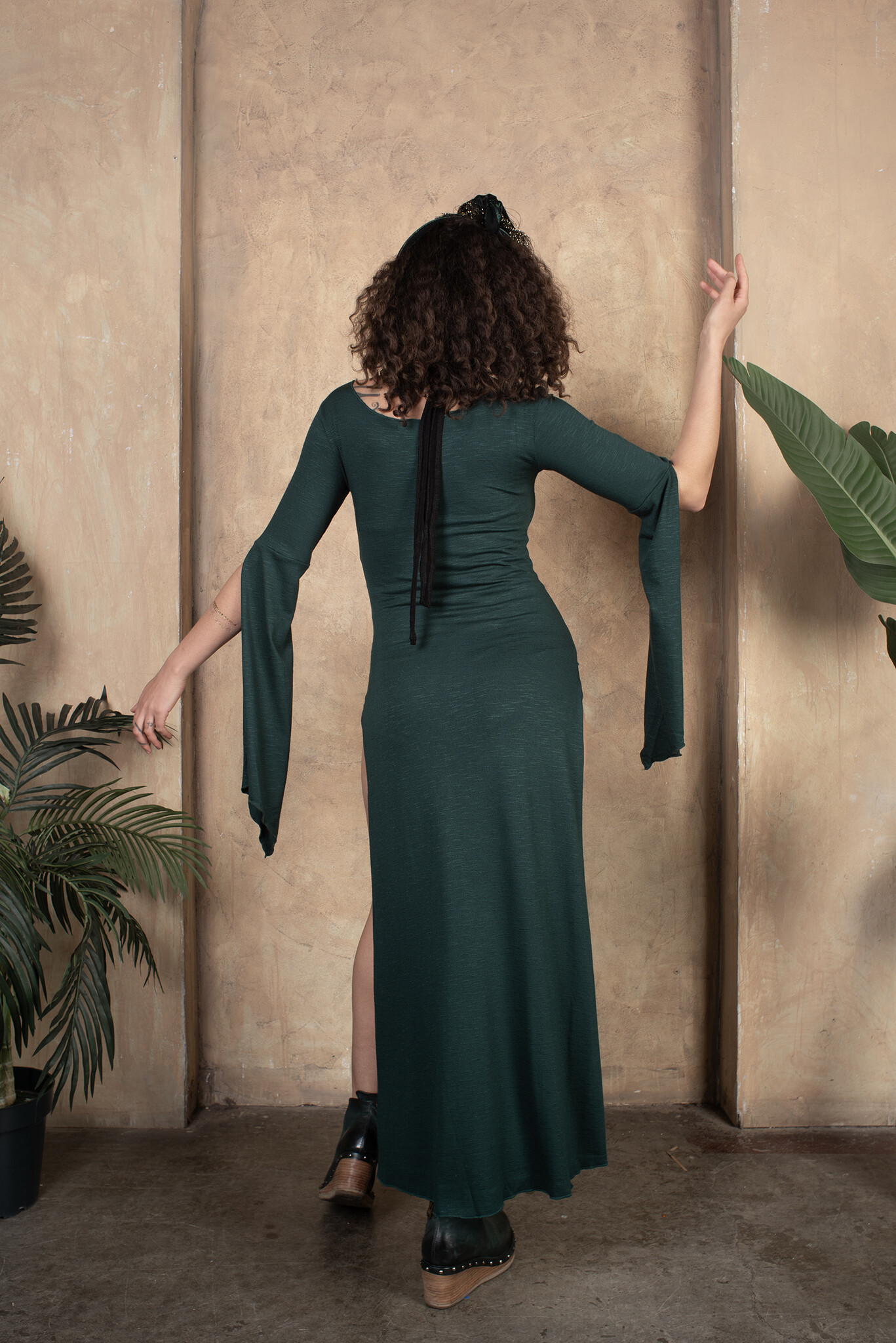 Panel Dress:  Long Sleeve