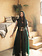 Sorceress Duster: Mesh with Vintage Gold Trim