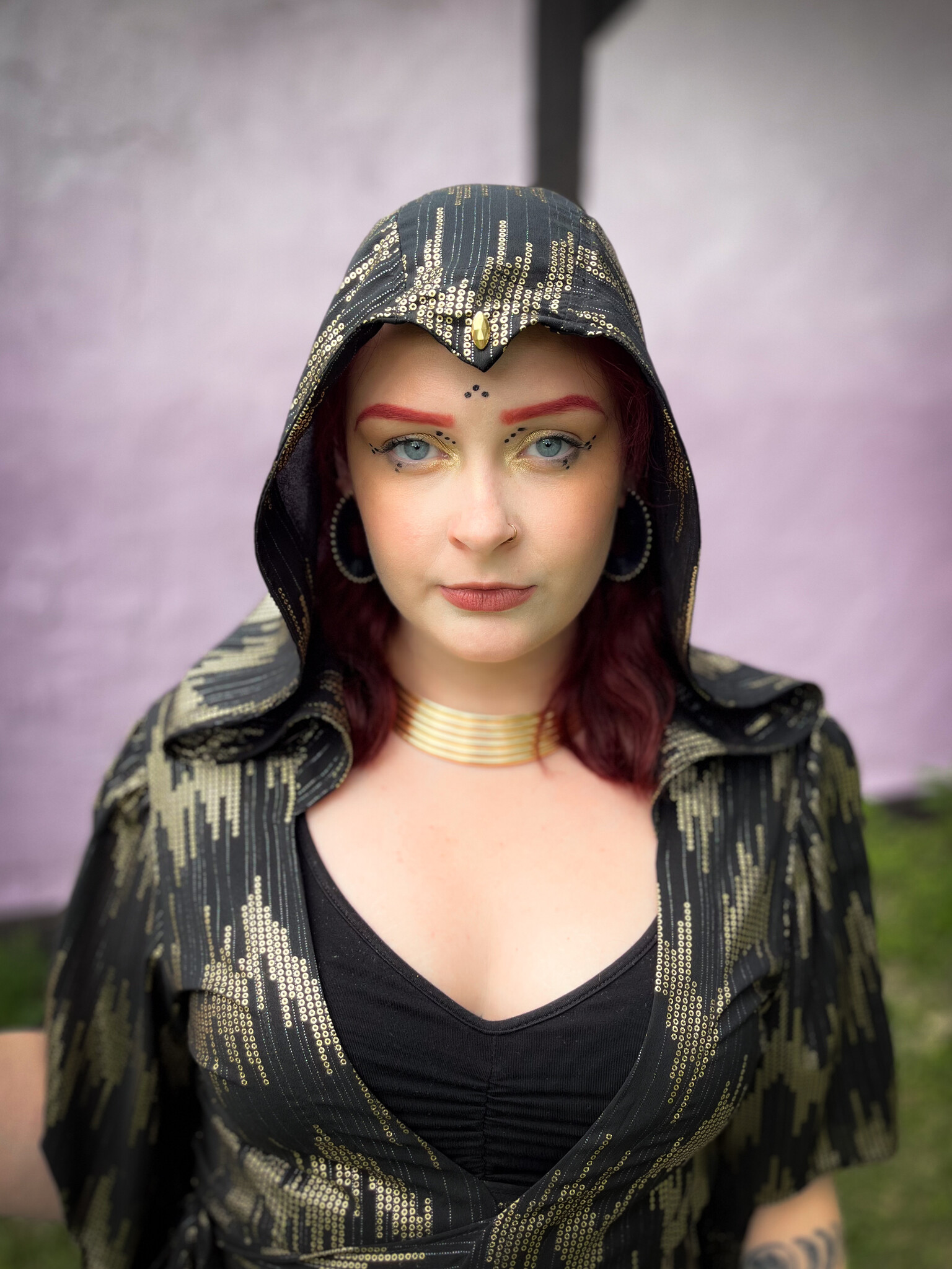 Nomad Cloak: Black + Gold