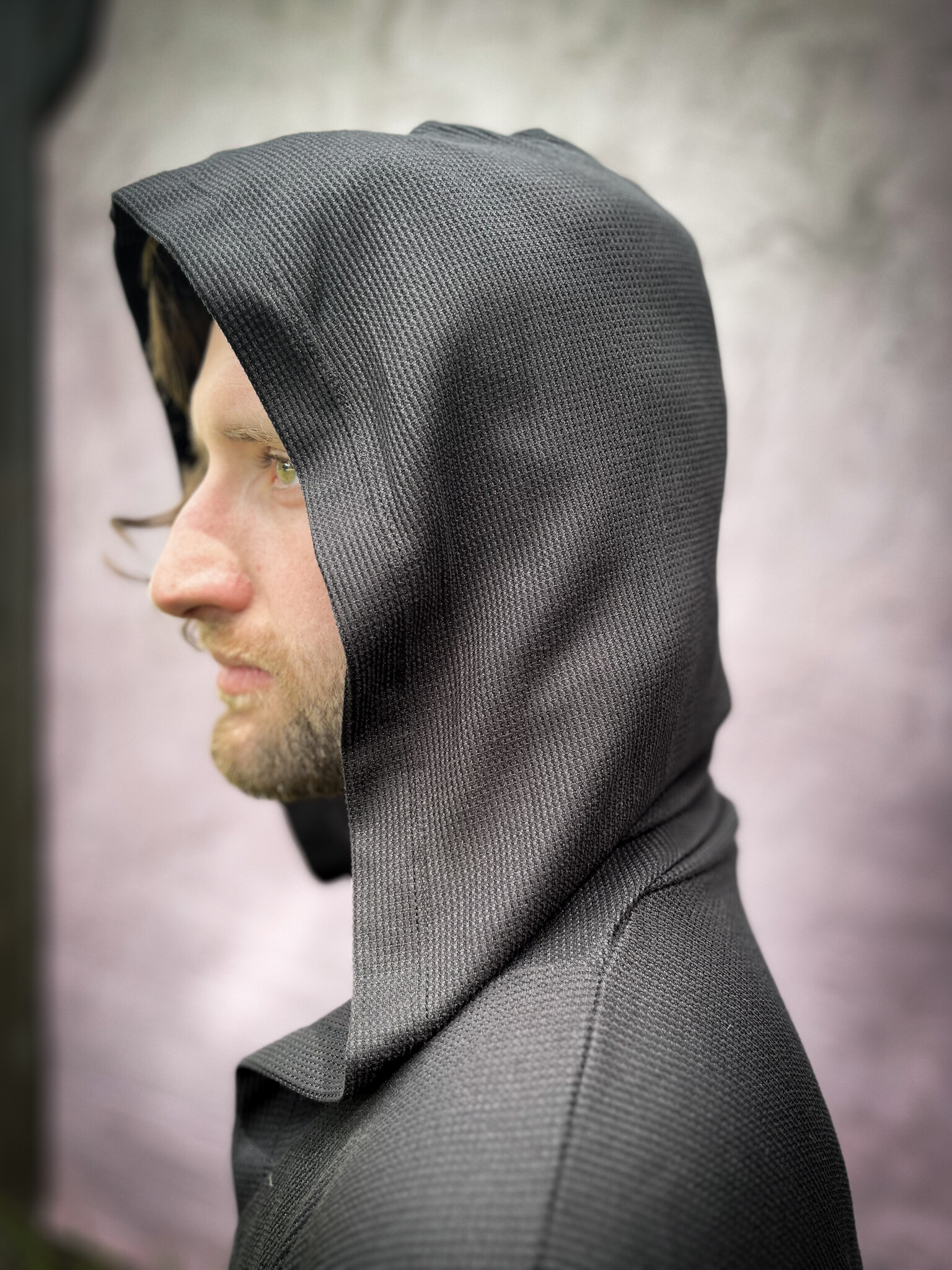 【TLLDAWN】 KNIT HOODIE BLACK TNS150_W-048_Cozy-Knit-