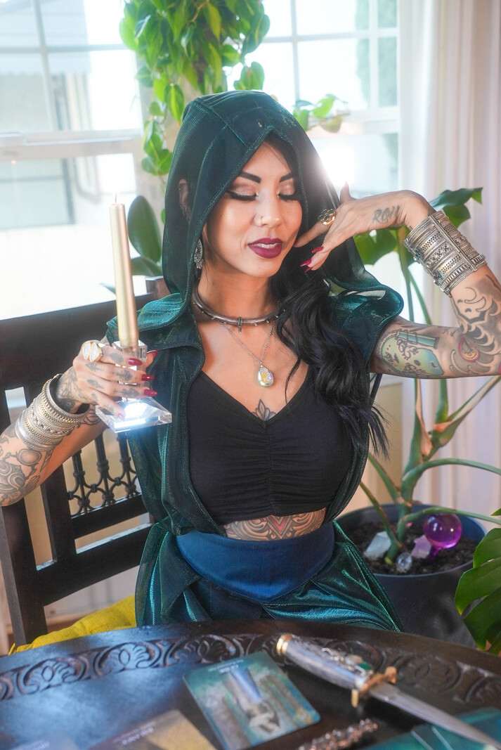 Magick Wrap: Mesh Emerald