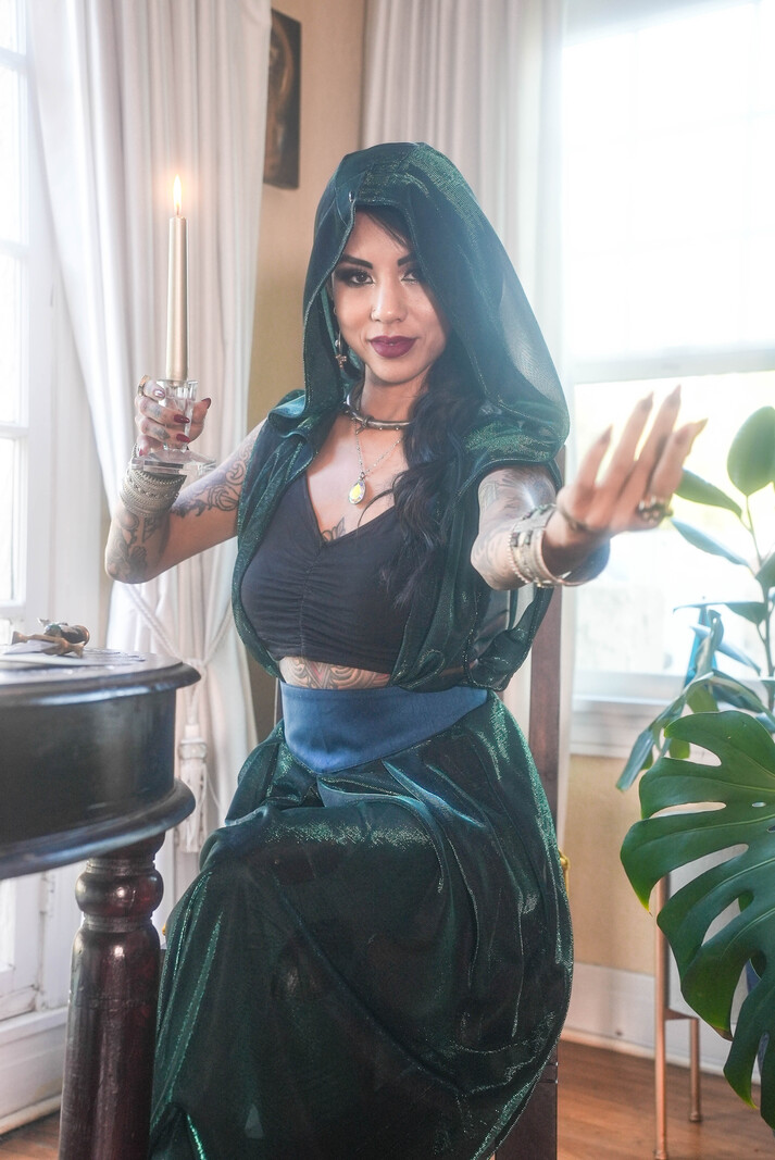 Magick Wrap: Mesh Emerald