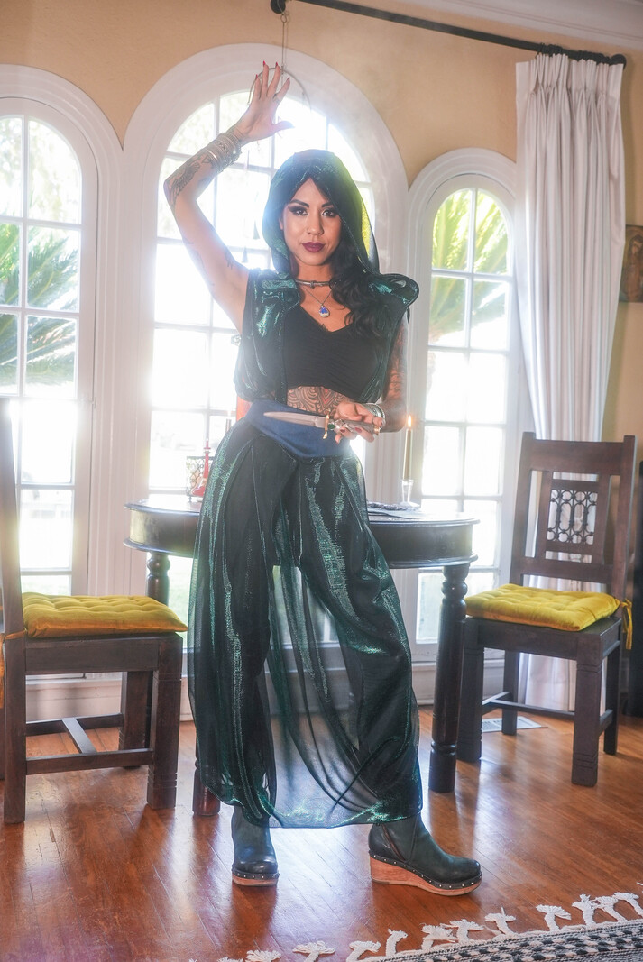 Magick Wrap: Mesh Emerald