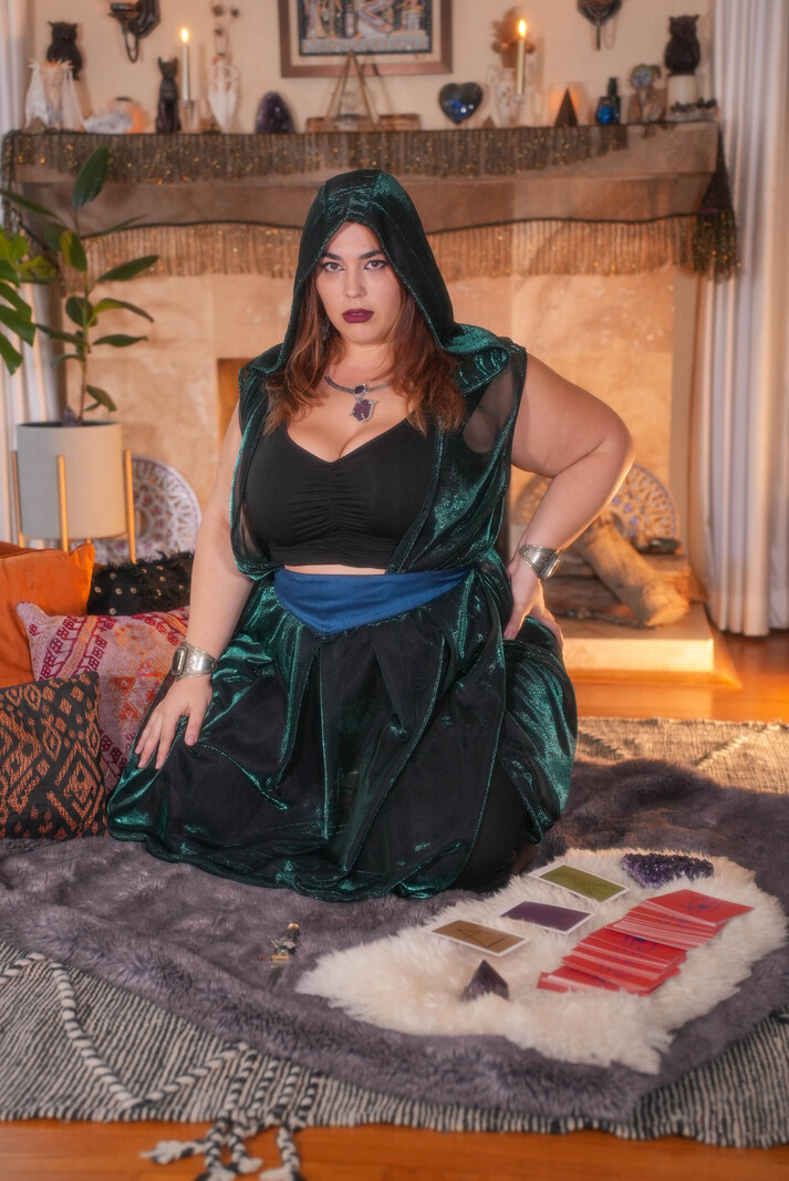 Magick Wrap: Mesh Emerald