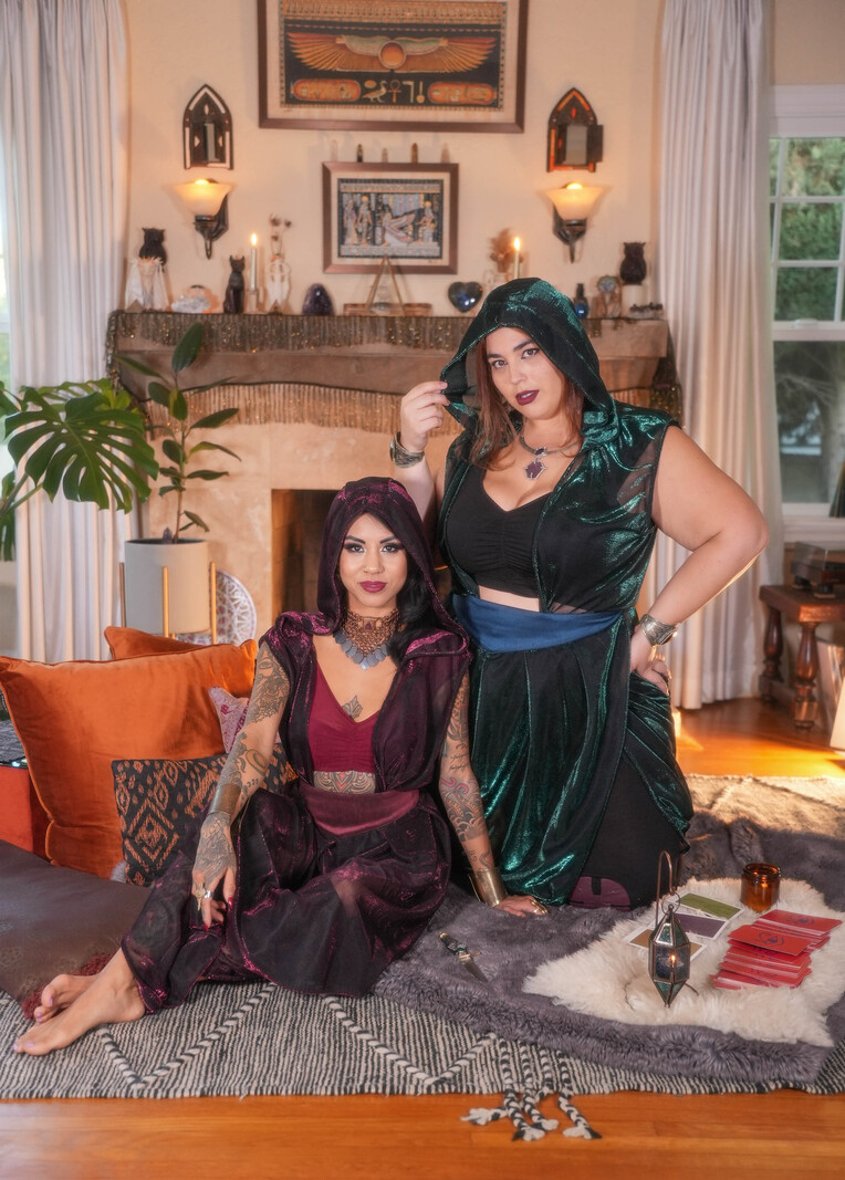 Magick Wrap: Mesh Garnet