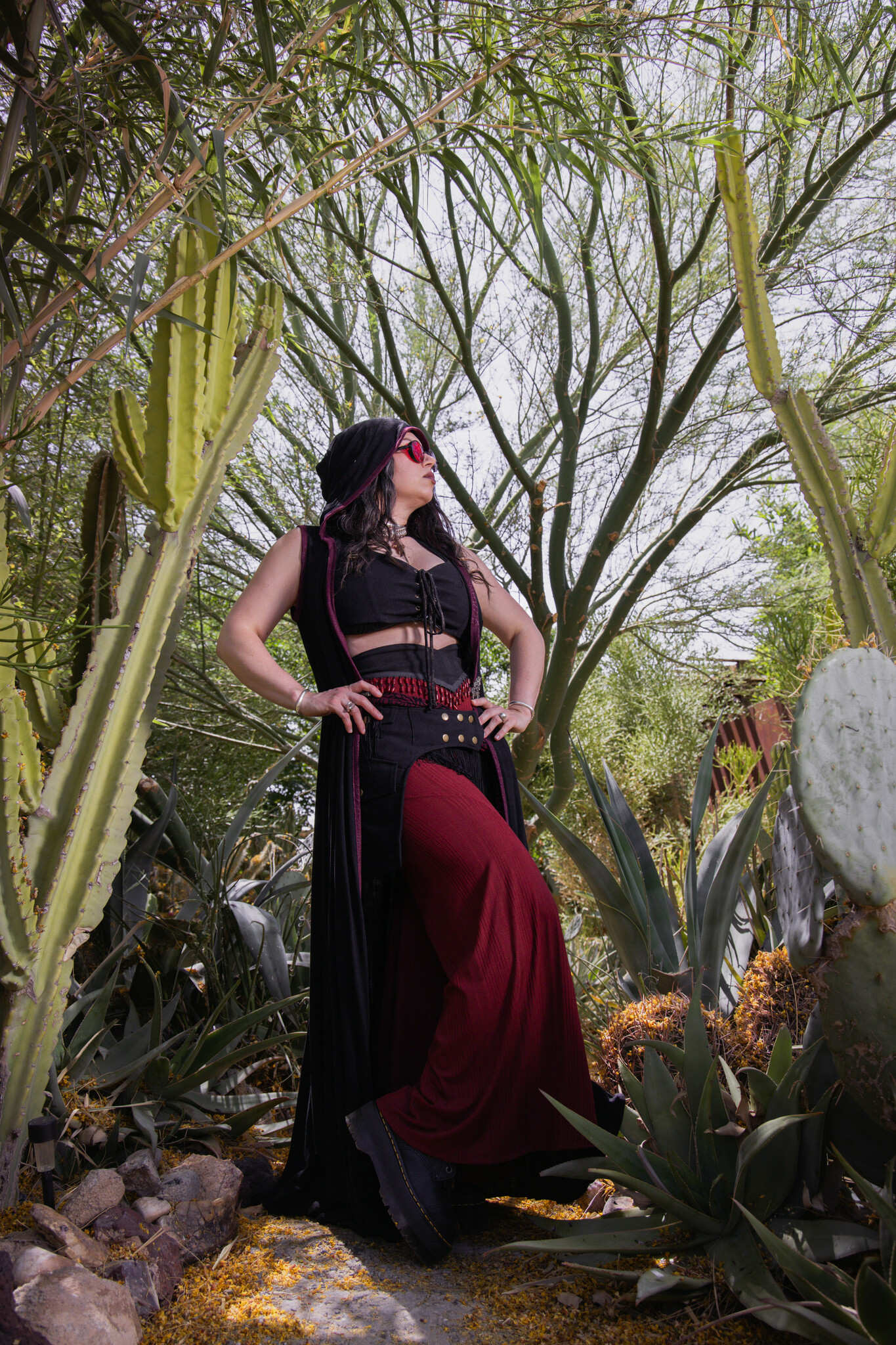 The Avalon Vest with Hood