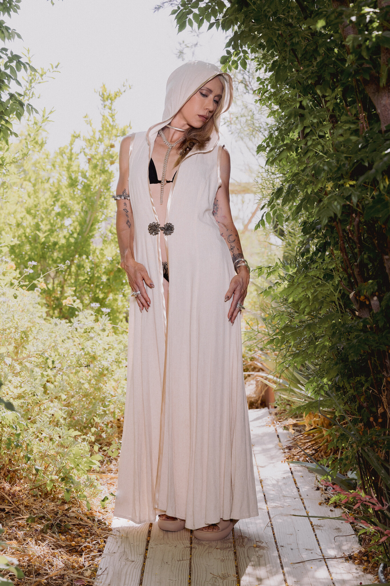 The Avalon Vest with Hood