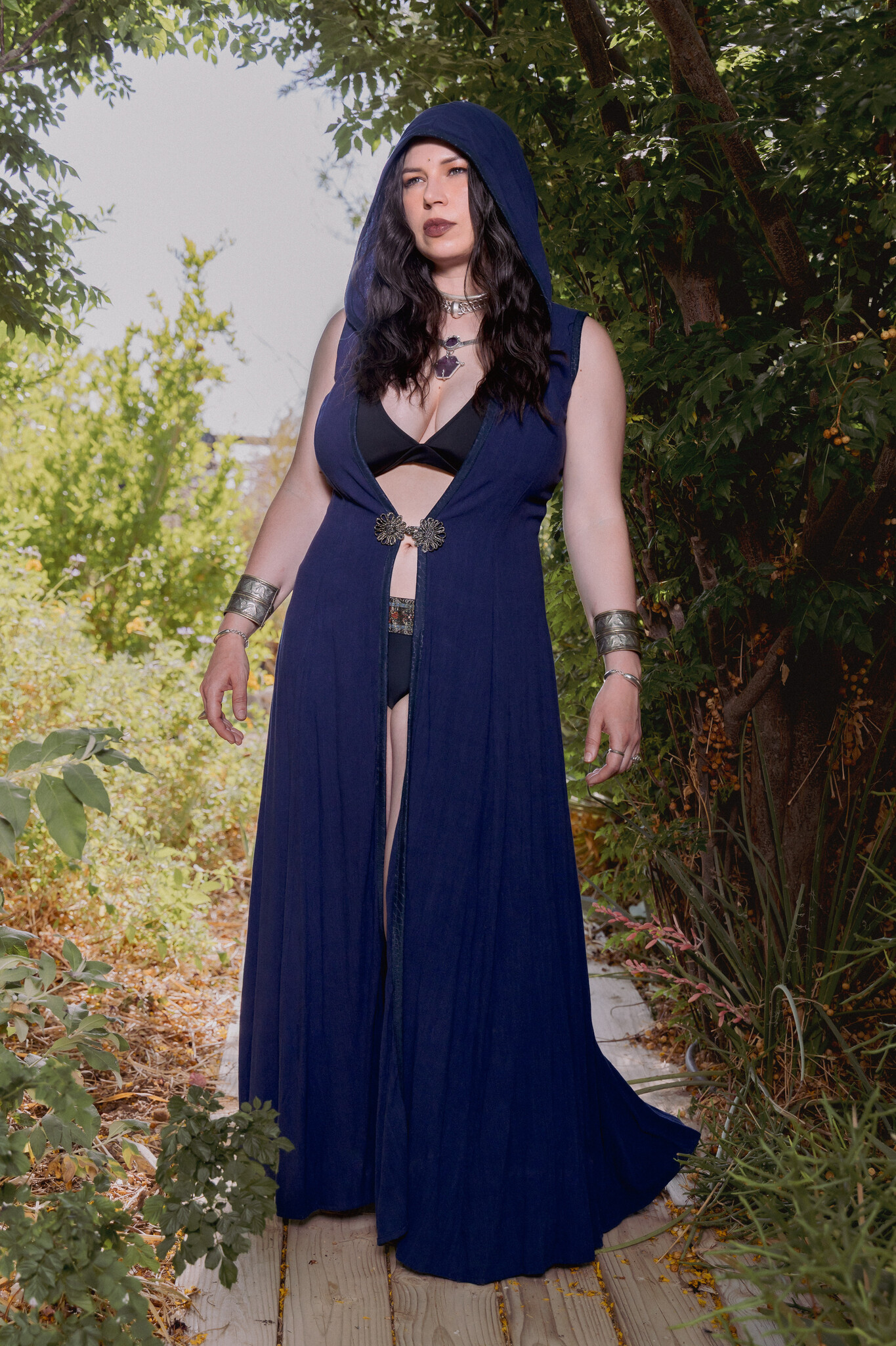 The Avalon Vest with Hood