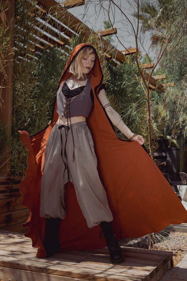 The Avalon Vest with Hood
