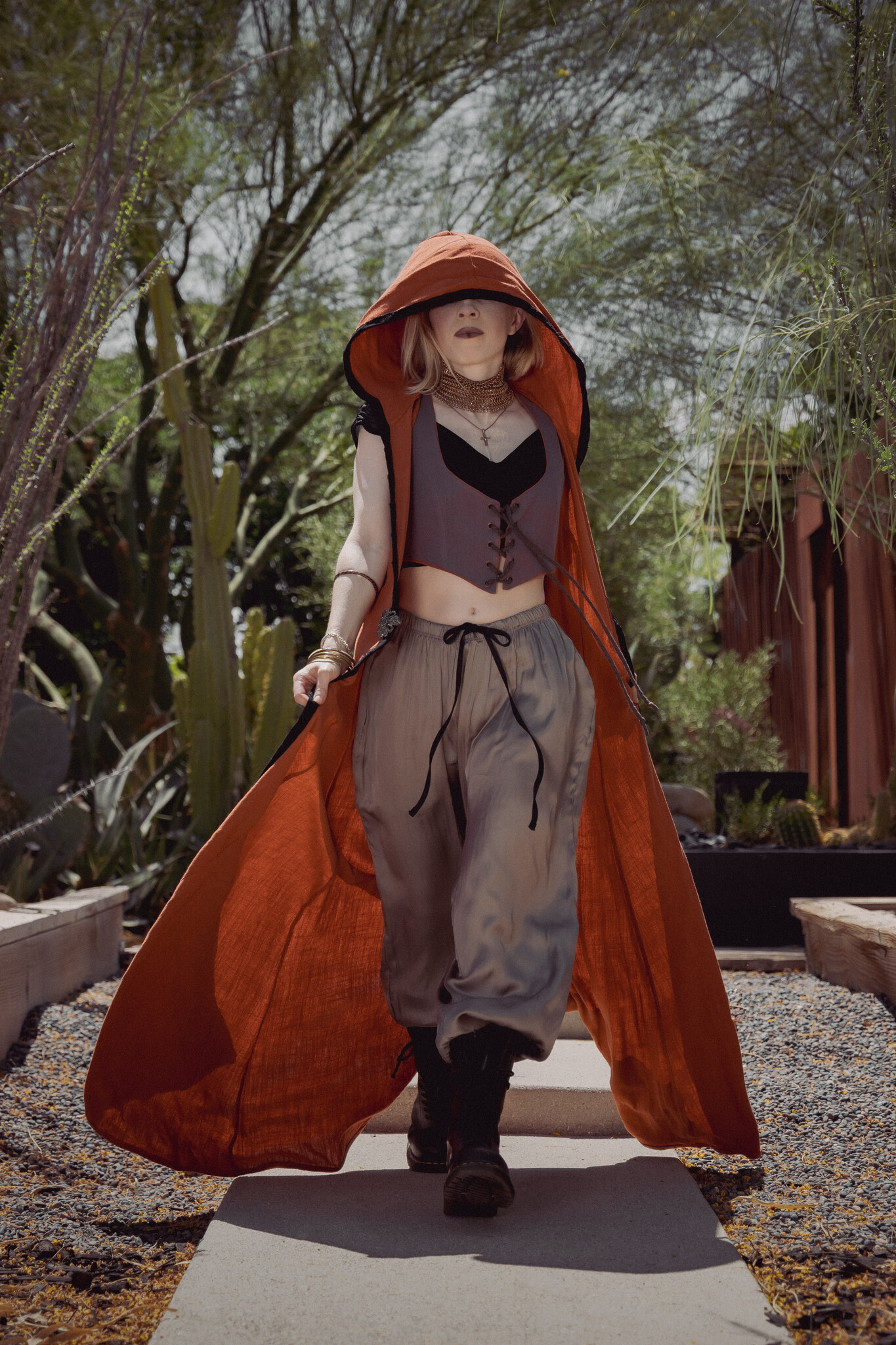 The Avalon Vest with Hood