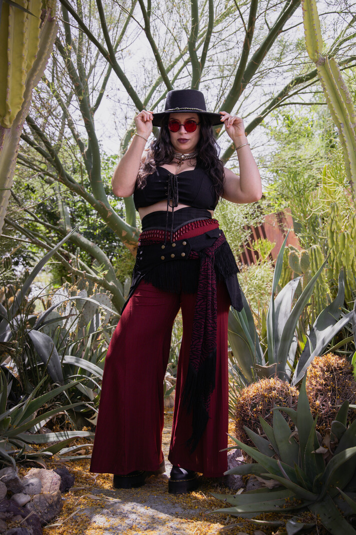 Crescent Flare Pants