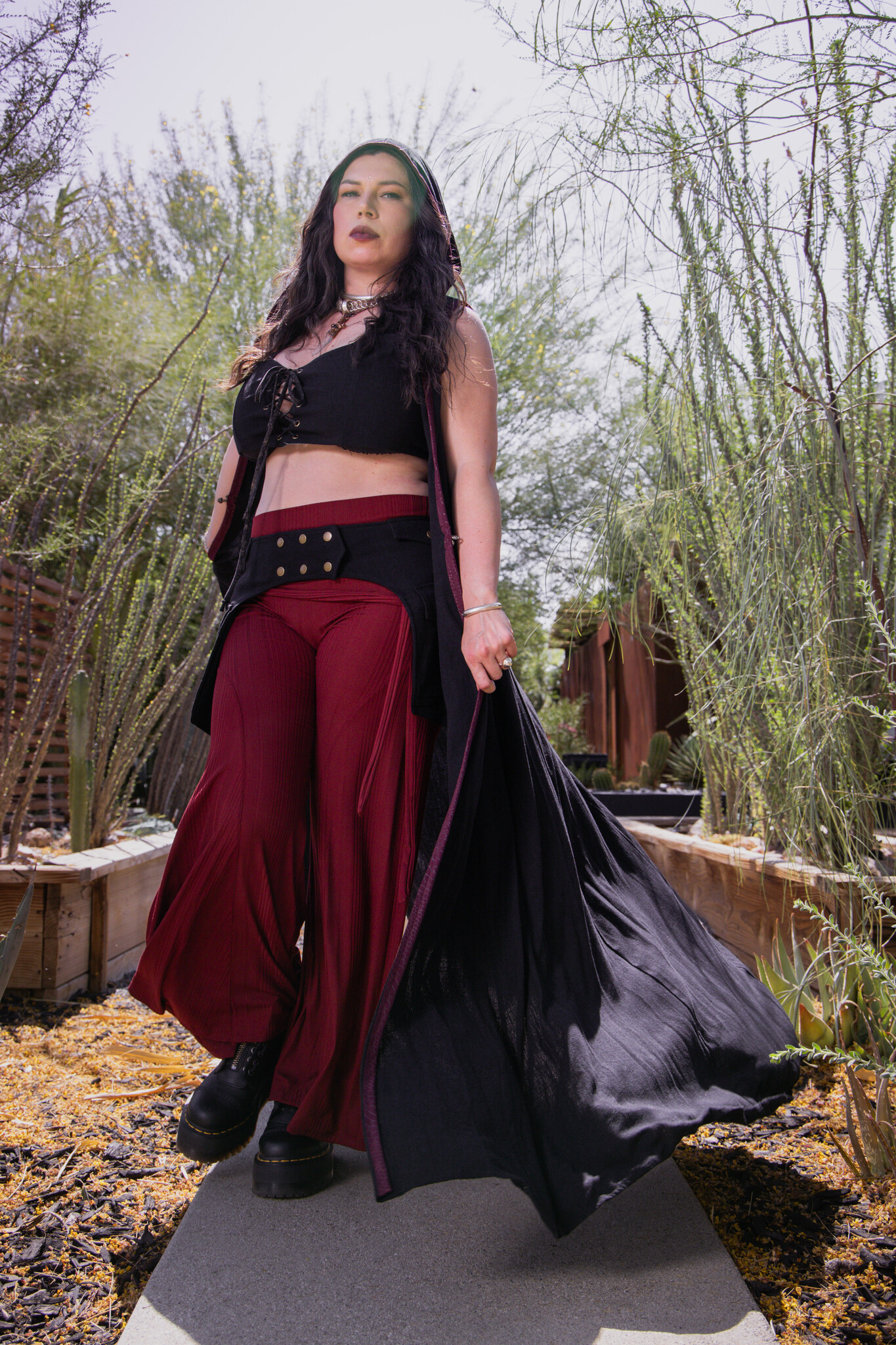 Crescent Flare Pants