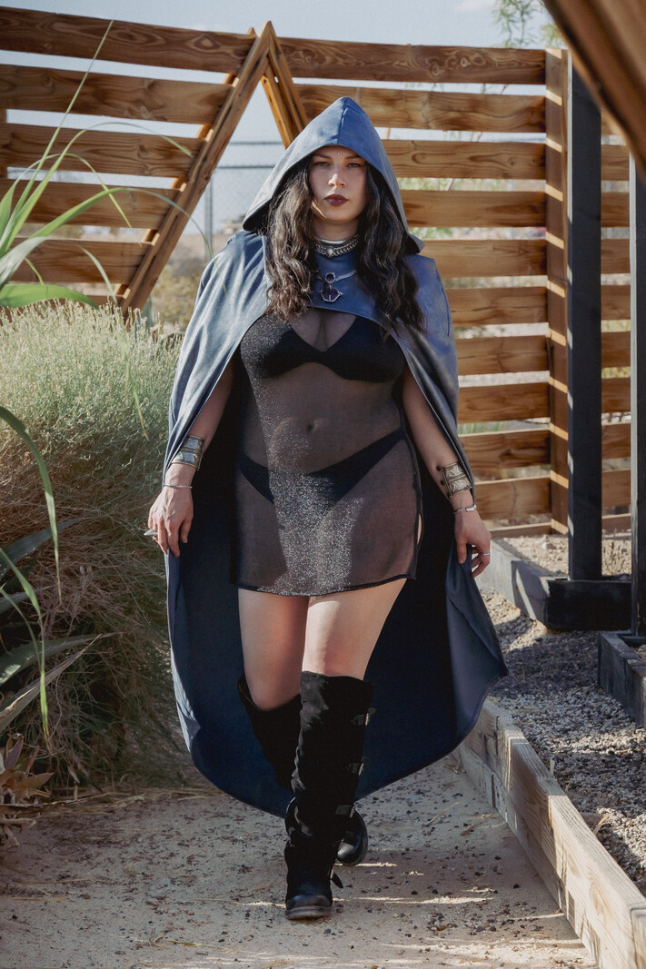 Convertible Cape: Textured UltraSuede