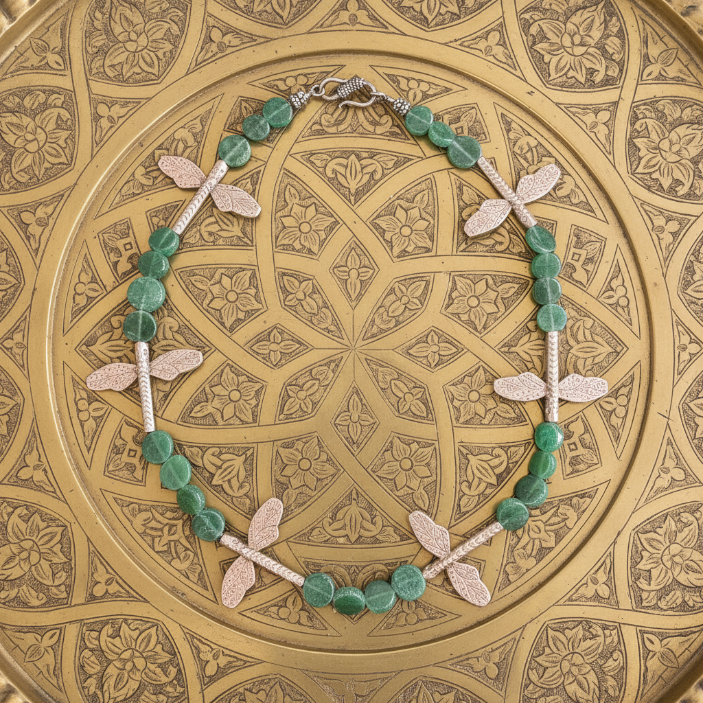 DragonFly Circle Necklace