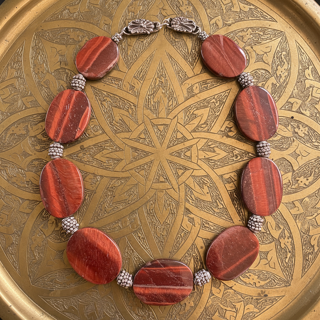 Eye of the Ember Necklace - Tiger's Eye